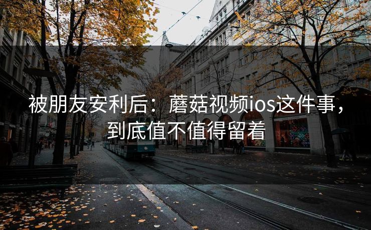 被朋友安利后：蘑菇视频ios这件事，到底值不值得留着